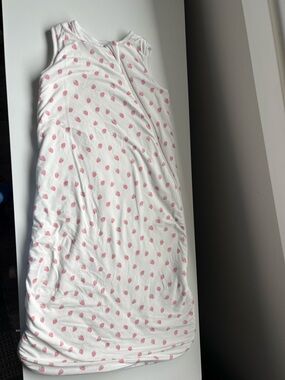 Coccoli baby girl strawberry sleepsack sleep bag